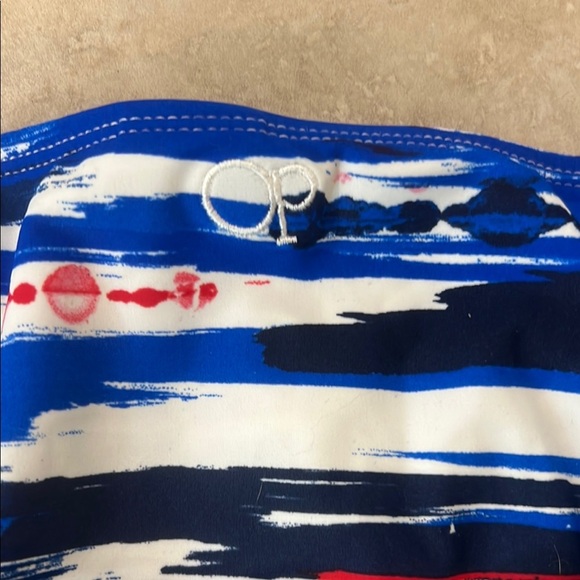 NWT OP Patriotic Stars and Stripes Bikini - XL Top and Medium Bottom - Picture 5 of 7